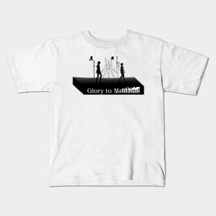 2B and 9S Nier Automata Walking Kids T-Shirt